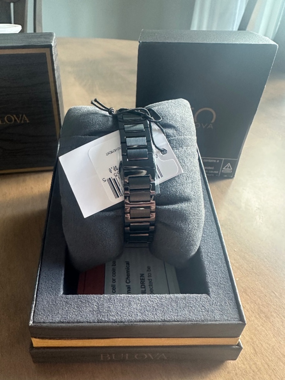 Bulova Women's Millennia Modern Black Dial Watch